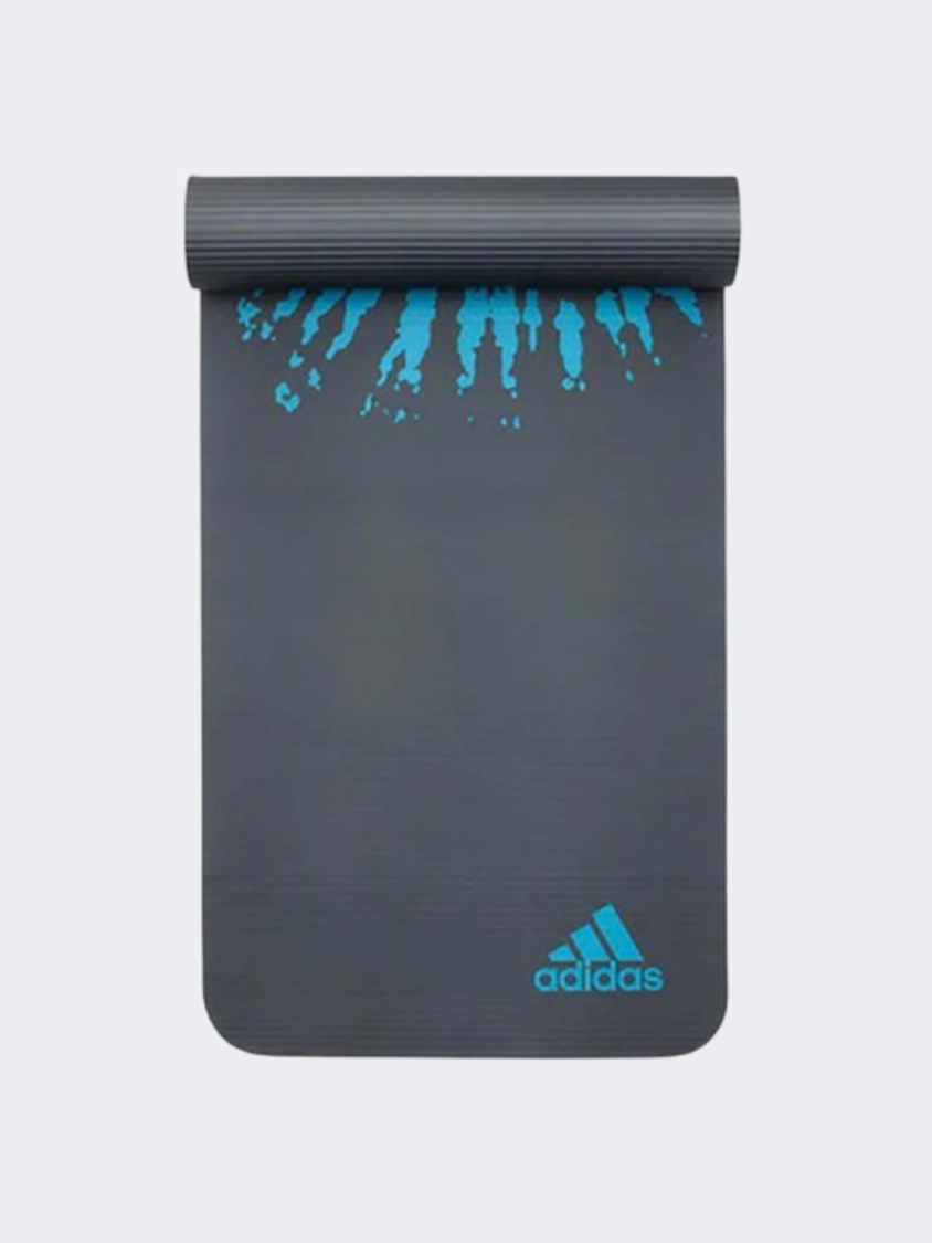 Adidas Accessories Tie Dye 10 Mm Unisex Yoga Mats Grey/Blue