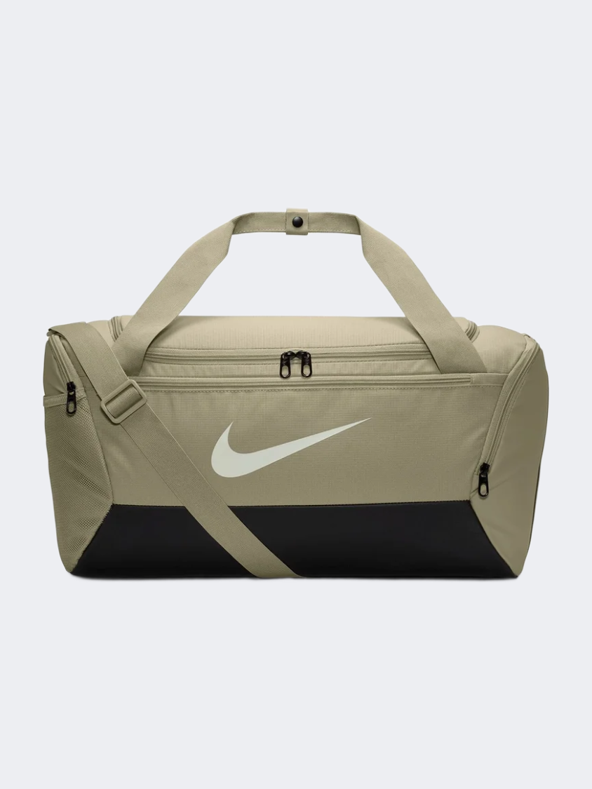Nike Brasilia S 41 L Unisex Training Bags Cases And Luggage Khaki/Black/Sail
