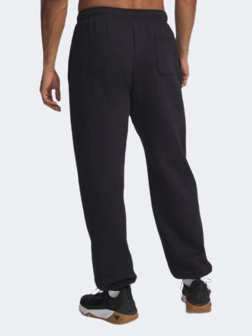 Under Armour Project Rock Icon Fleece Men Training Pant Black