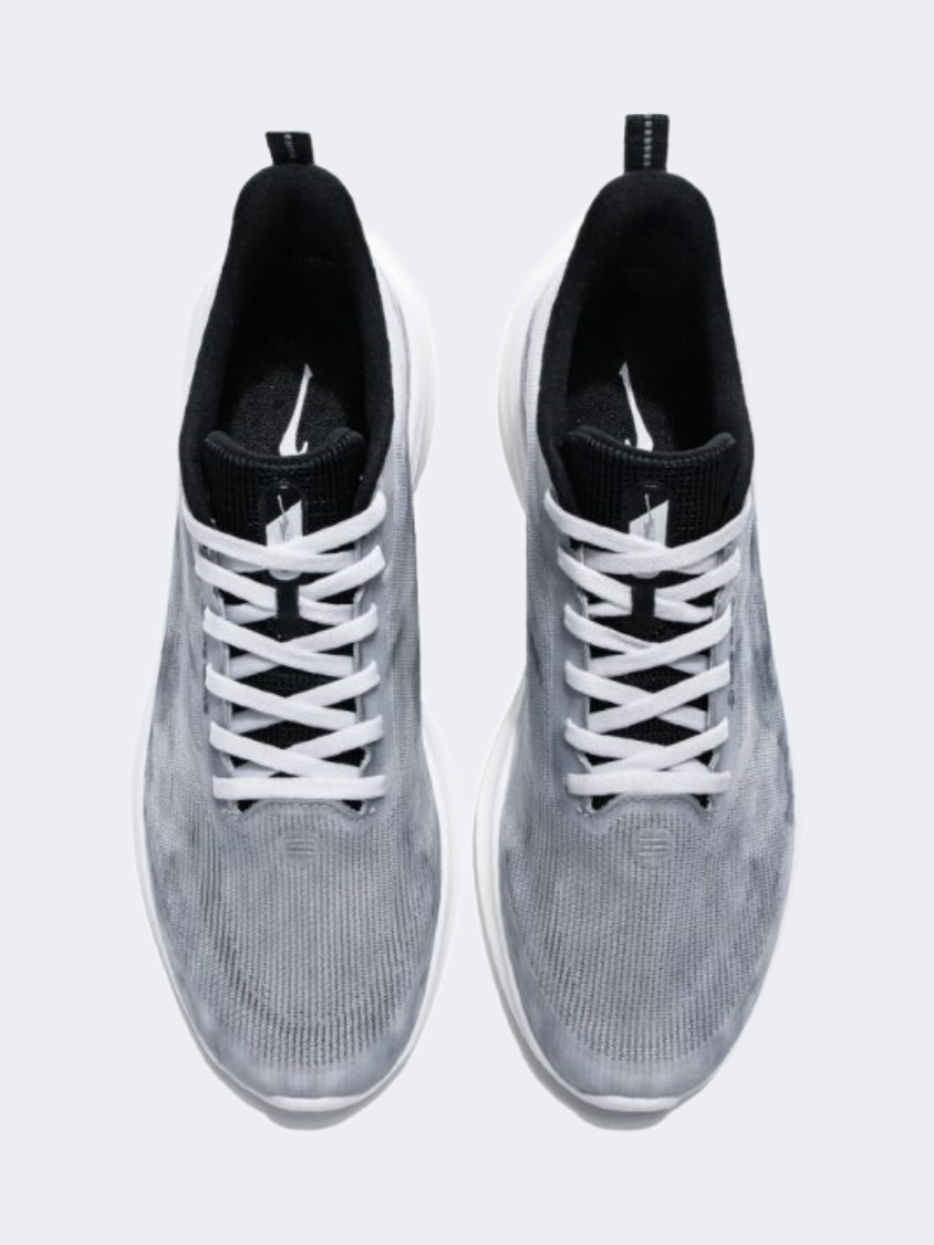 Erke Men Running Shoes White/Black
