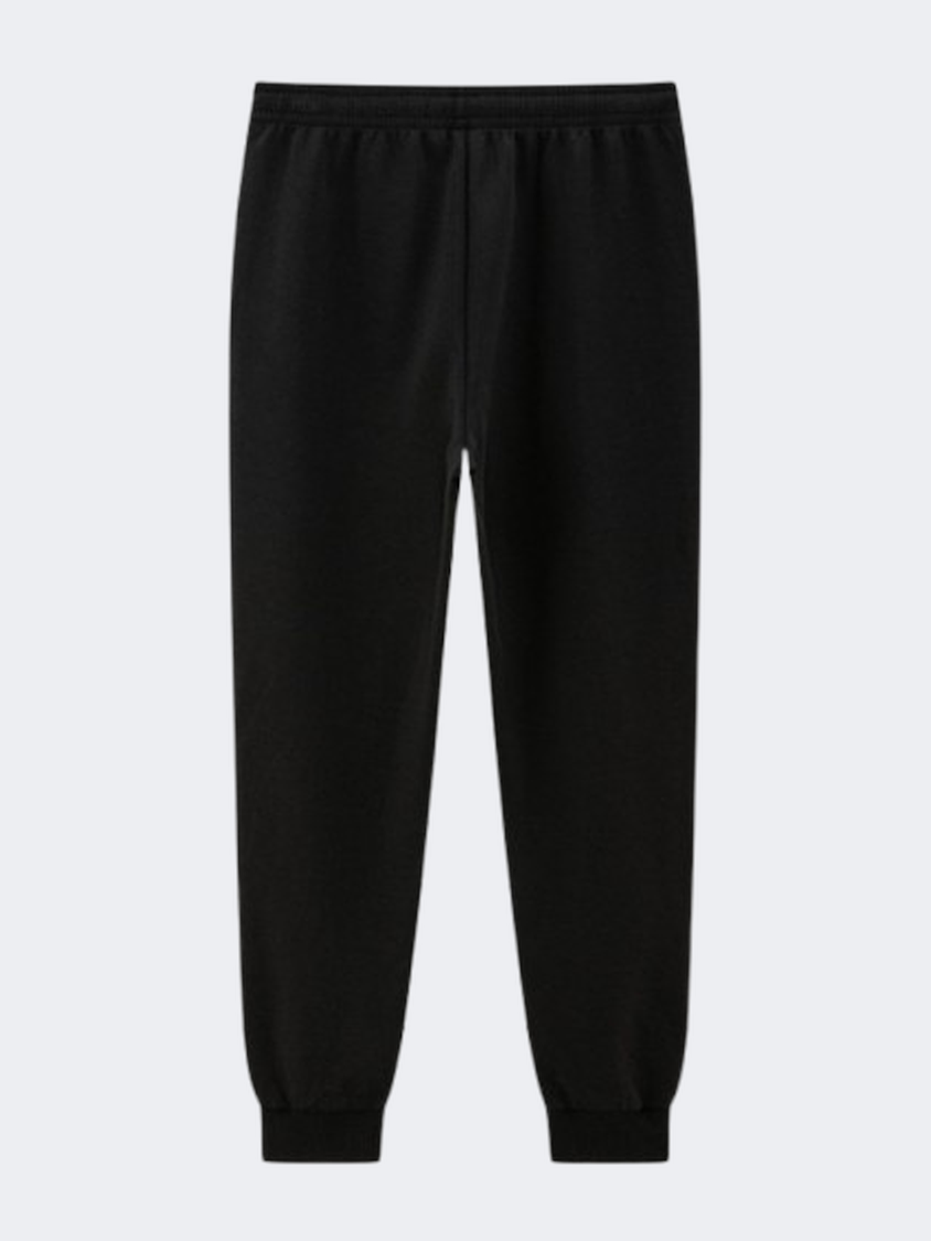 Erke Knitted Cropped Women Training Pant Black