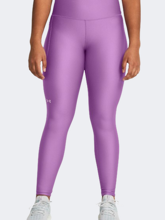 Under Armour Heatgear Hirise Women Training Tight Provence Purple Ace