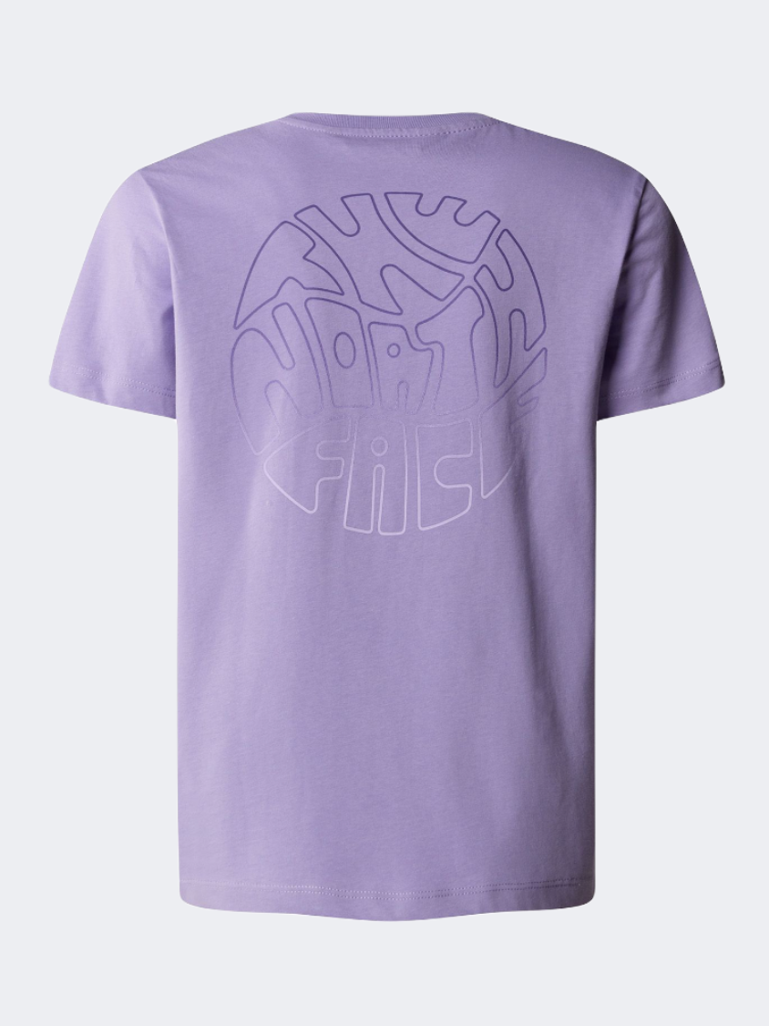 The North Face Relaxed Girls Lifestyle T-Shirt High Purple