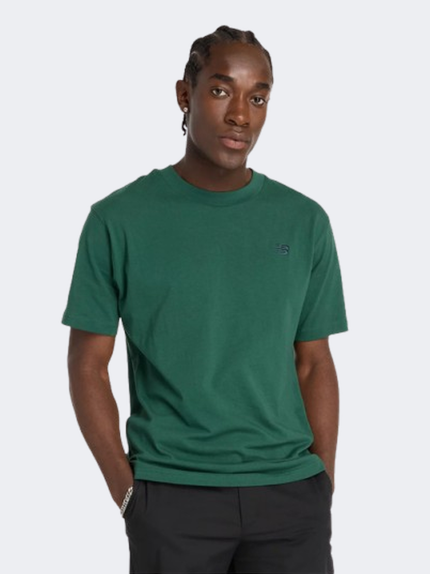 New Balance Athletics Men Lifestyle T-Shirt Nightwatch Green