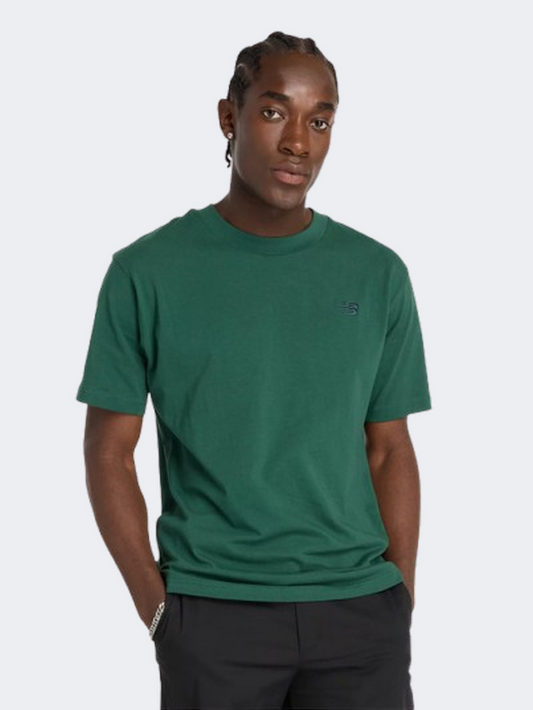 New Balance Athletics Men Lifestyle T-Shirt Nightwatch Green