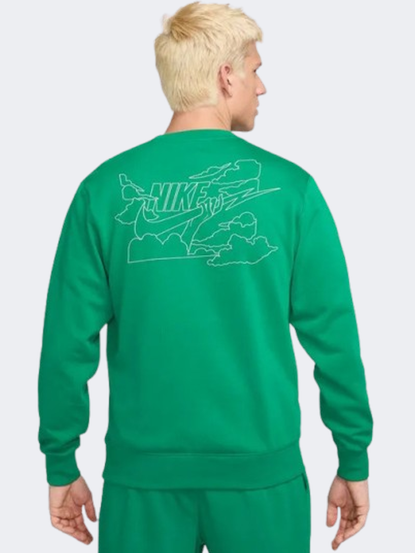 Nike Club Men Lifestyle Sweatshirt Bolt Malachite/Sail