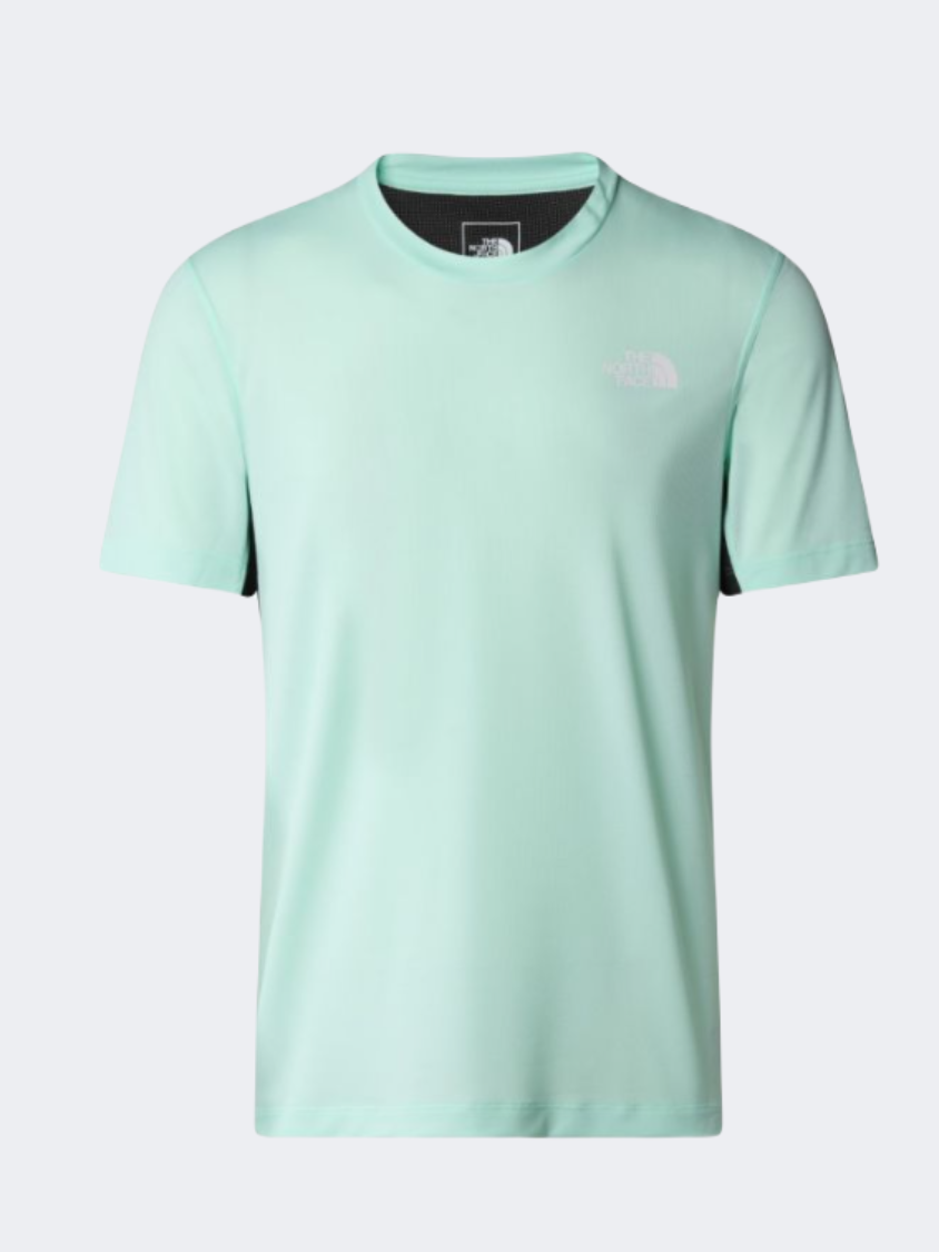 The North Face Lightbright Men Hiking T-Shirt Crater Aqua/Black