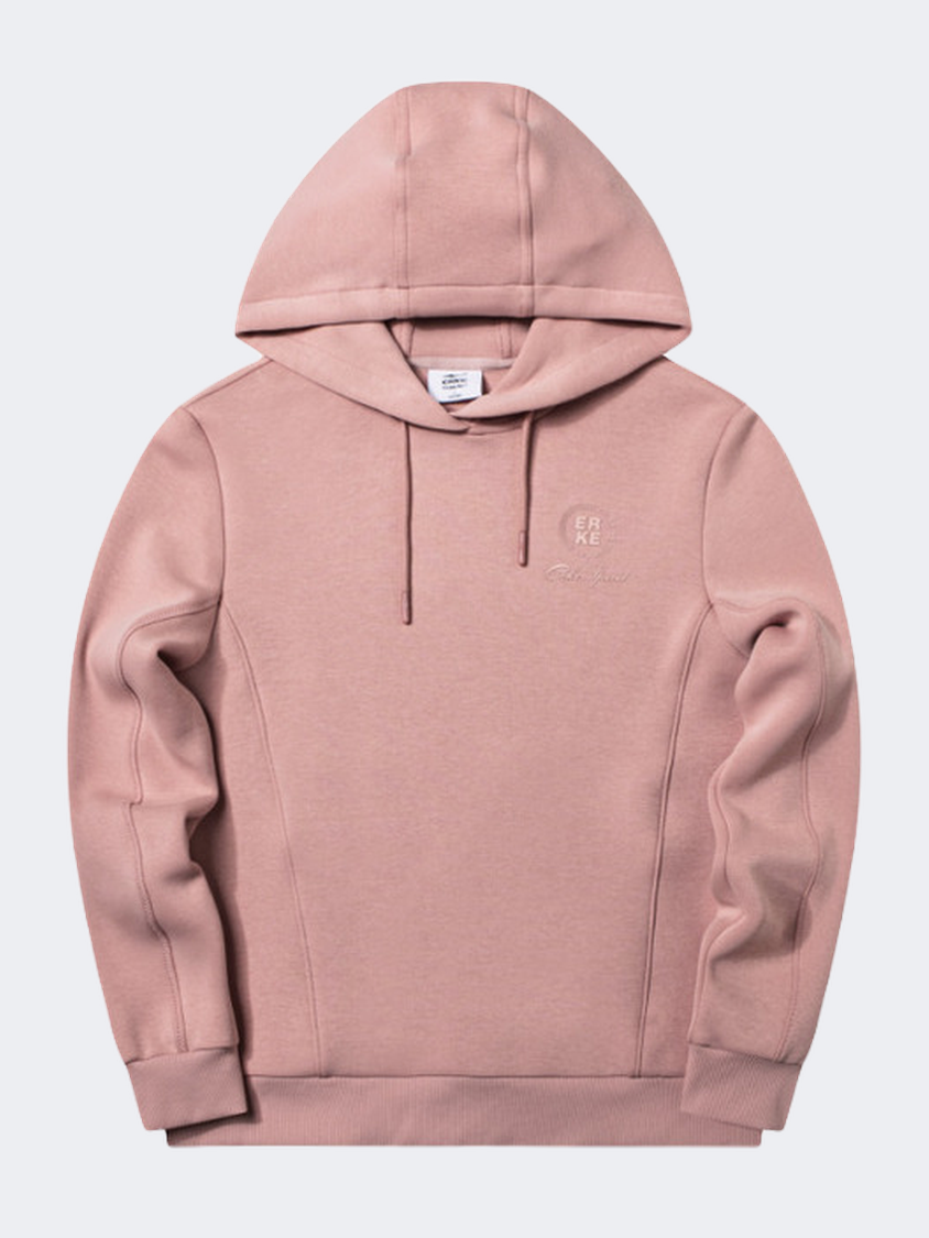 Erke Women Lifestyle Hoody Smoke Pink
