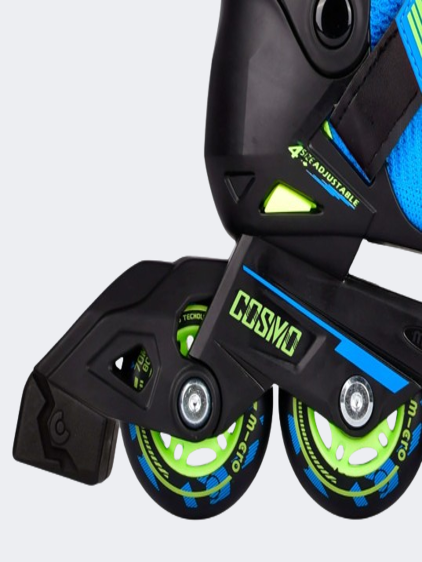 Micro Mis Cosmo With Brake Set Unisex In Line Sk Roller Skates Blue/Black