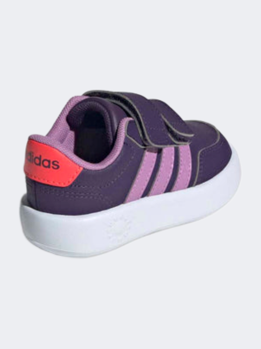 أحذية رياضية للبنات الرضع Adidas Breaknet 3.0 بلون أورورا بلوم