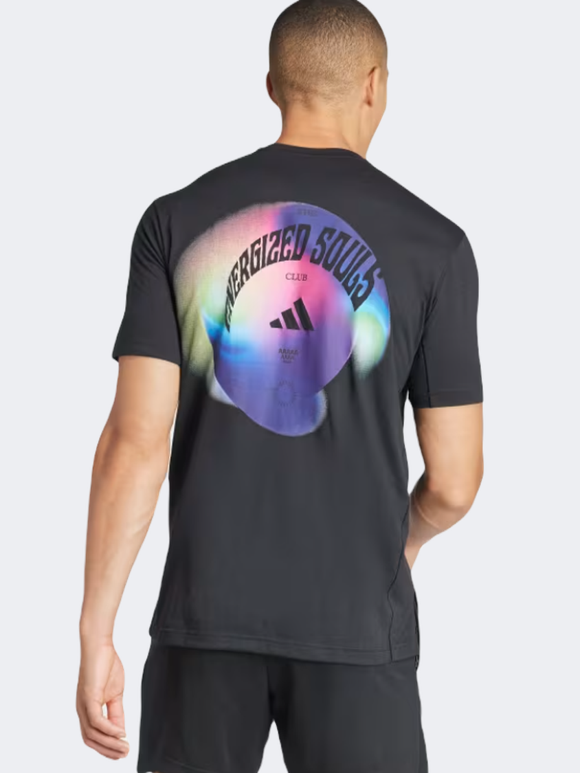 Adidas Yoga Men Training T-Shirt Black/Multi