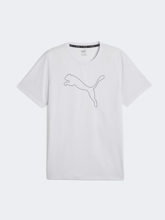 Puma Performance Cat Men Training T-Shirt Silver Mist