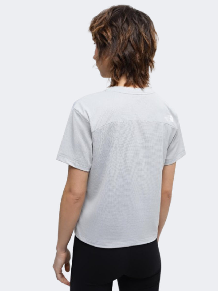 The North Face Flex Circuit Women Training T-Shirt High Rise Grey