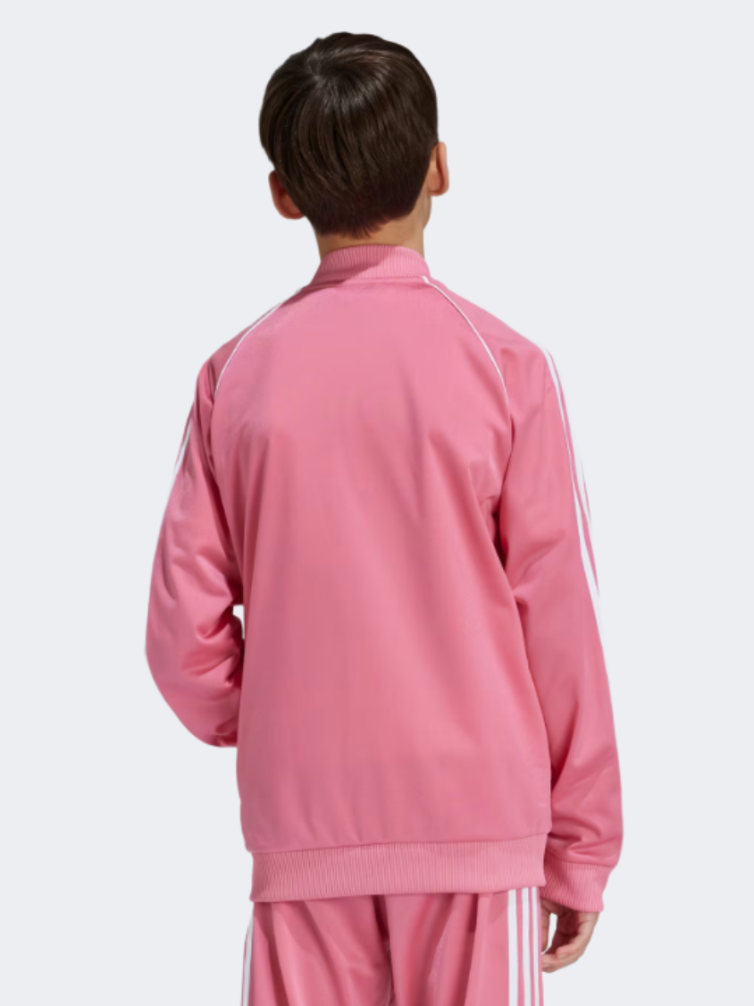 Adidas Sst Kids-Girls Original Track Top Rose Tone