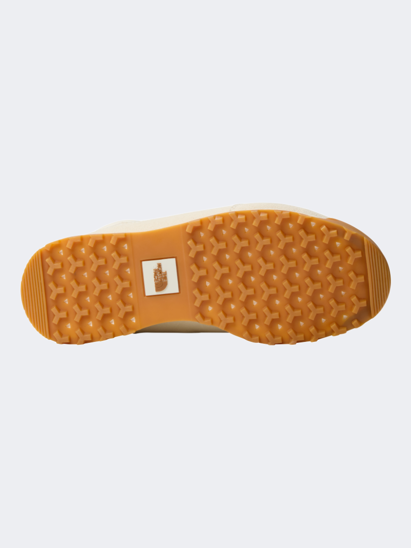 The North Face Back To Bekerley Iv Textile Waterproof Women Lifestyle Shoes White Dune