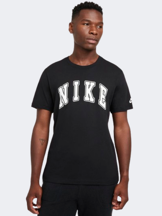 Nike Sportswear Club Men Lifestyle T-Shirt Black/White