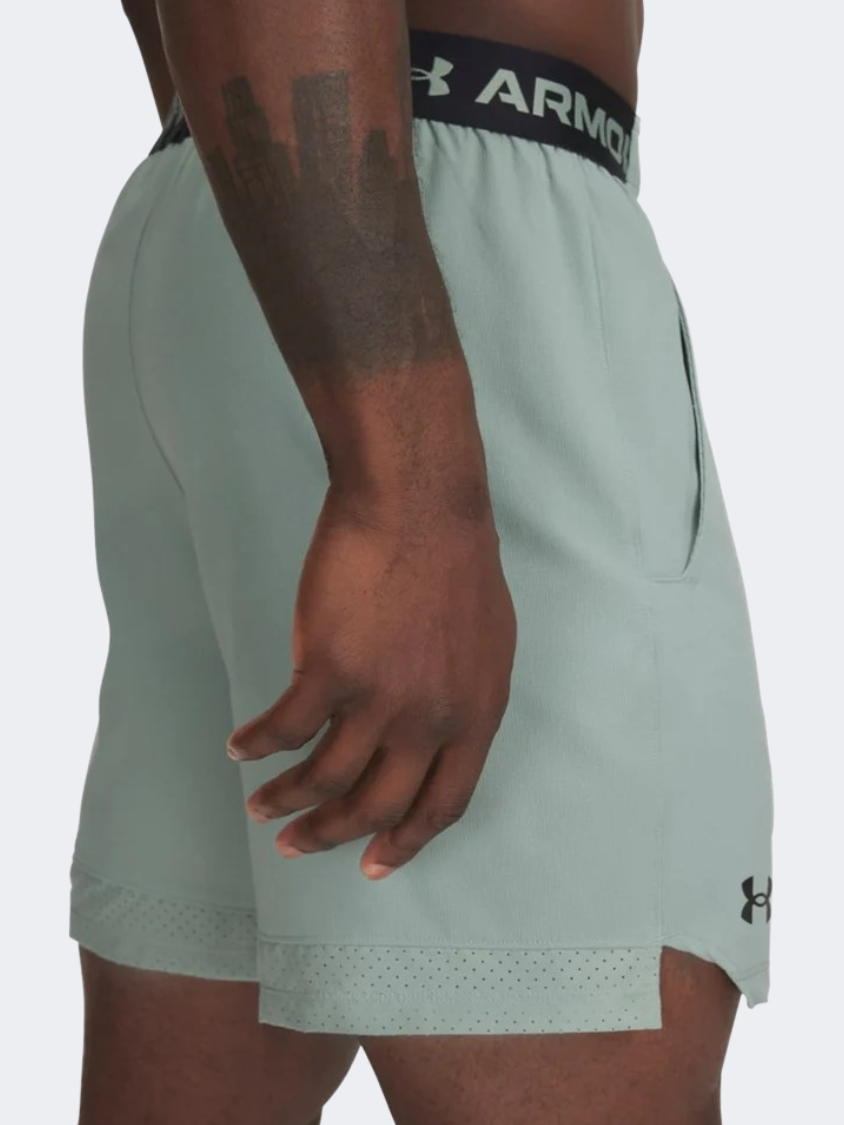 Under Armour Vanish Woven 6 Inch Men Training Short Silica Green/Black