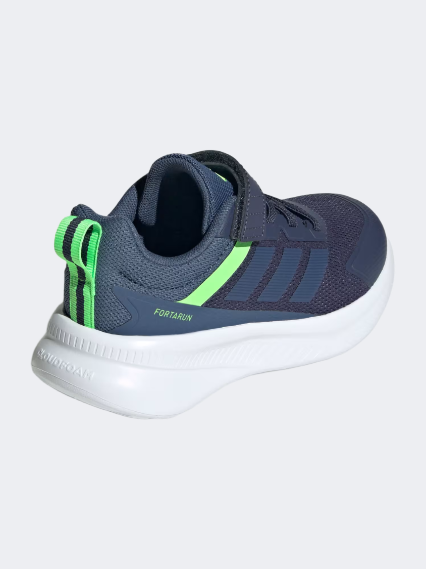 Adidas Fortarun 4.0 Ps-Boys Sportswear Shoes Navy/Ink/Lime