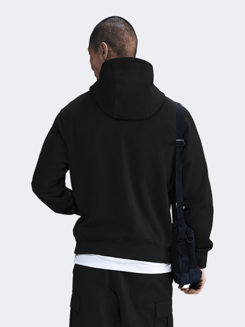 نايك كلوب للرجال Lifestyle هودي أسود/أبيض