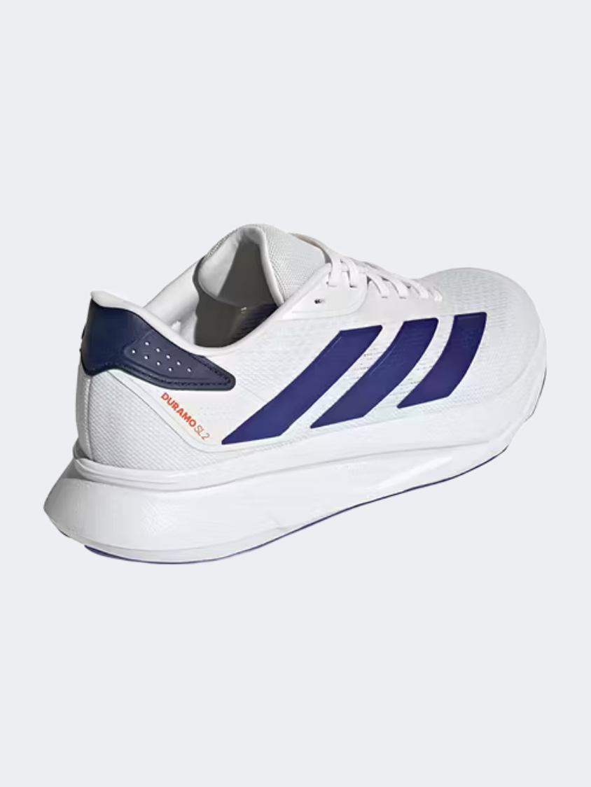 حذاء جري رجالي Adidas Duramo Sl 2 أبيض/أزرق
