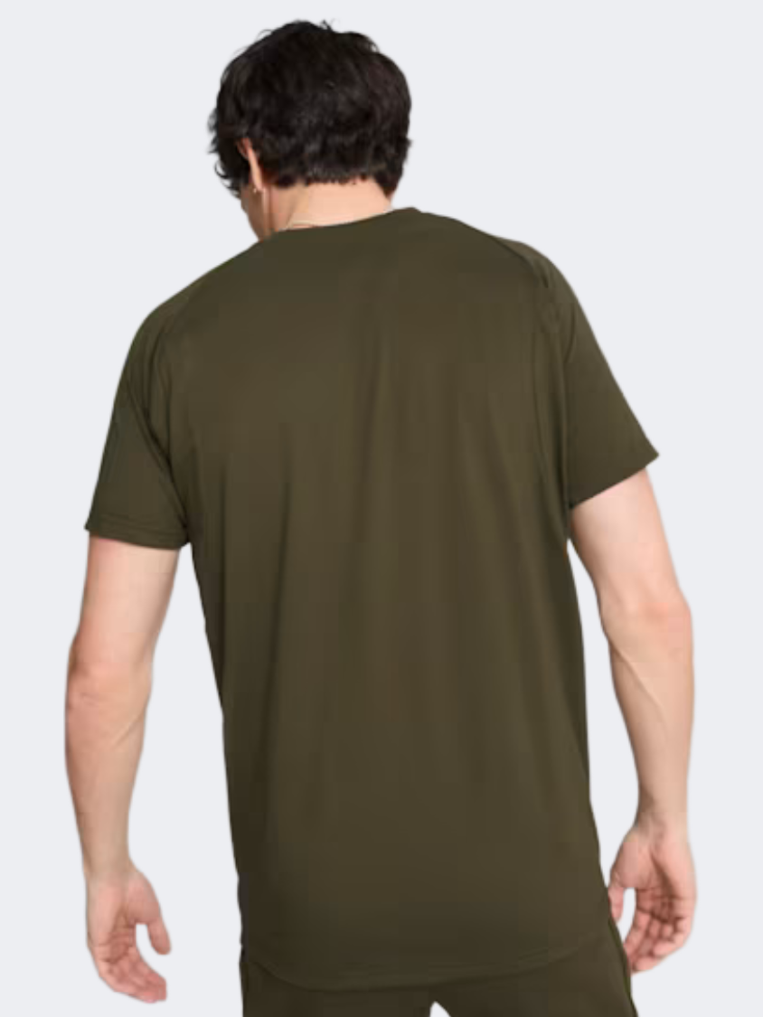 Puma Evostripe Men Lifestyle T-Shirt Dark Olive