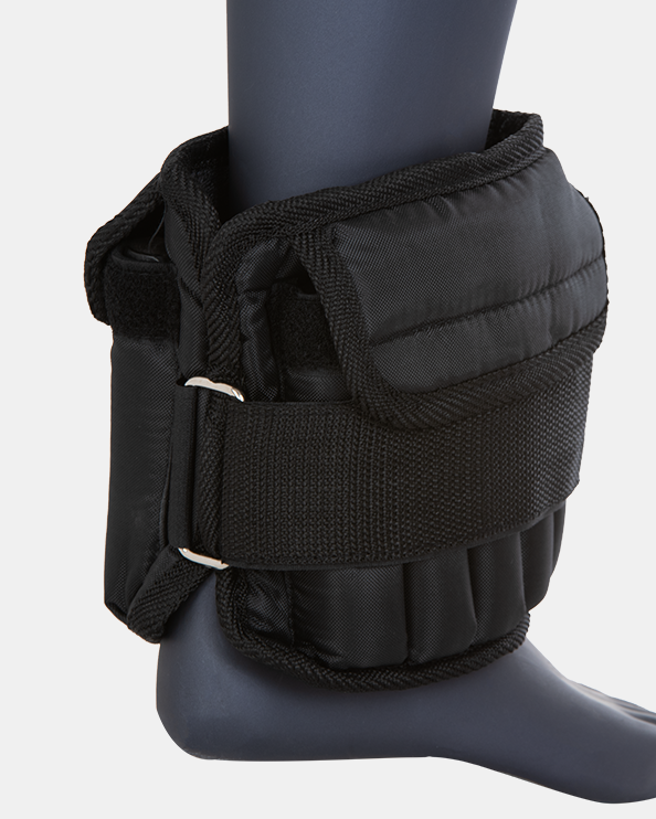 Irm-Fitness Factory Adjustable 3Kgx2Pcs Fitness Ankle Weight Black Aw-001