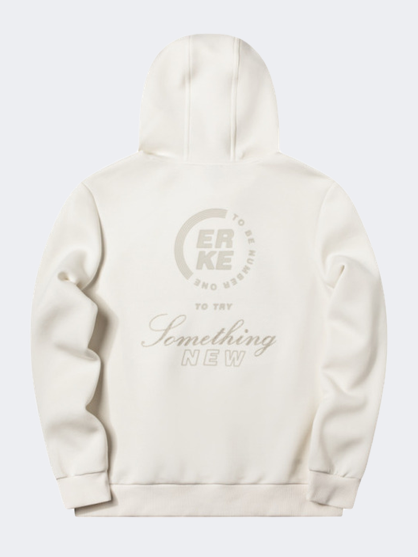 Erke Women Lifestyle Hoody Glacier White