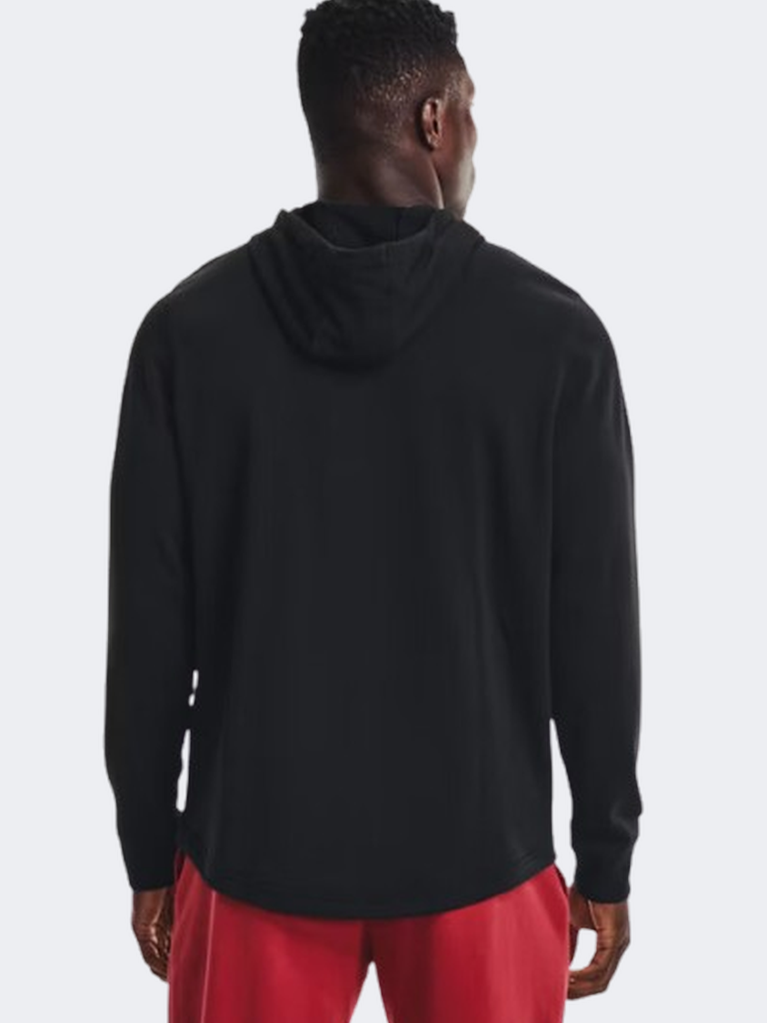 Under Armour Rival Terry Men Lifestyle Hoody Black/Onyx White