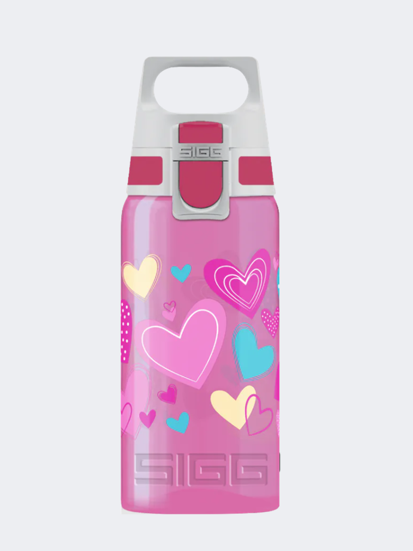 Sigg Viva One Hearts 0.5 L Outdoor Water Bottle Pink