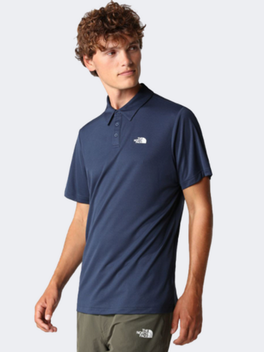The North Face Tanken Men Lifestyle Polo Short Sleeve Summit Navy
