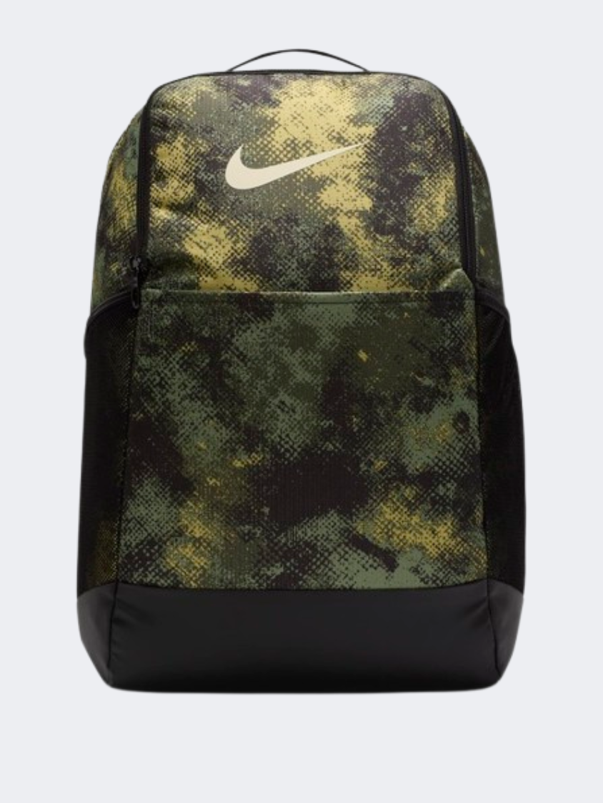 Nike Brasilia Camo M Men Training Bag Oil Green/Milk