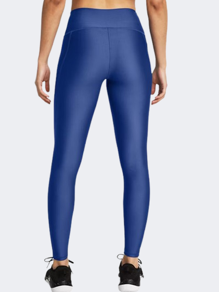 Under Armour Tech High Rise Women Training Tight Blue/White