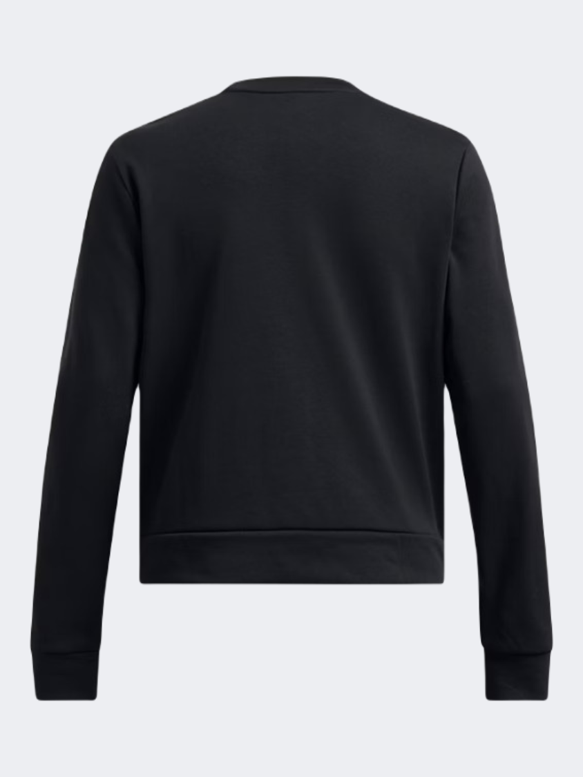 Under Armour Rival Terry Women Lifestyle Sweatshirt Black/White