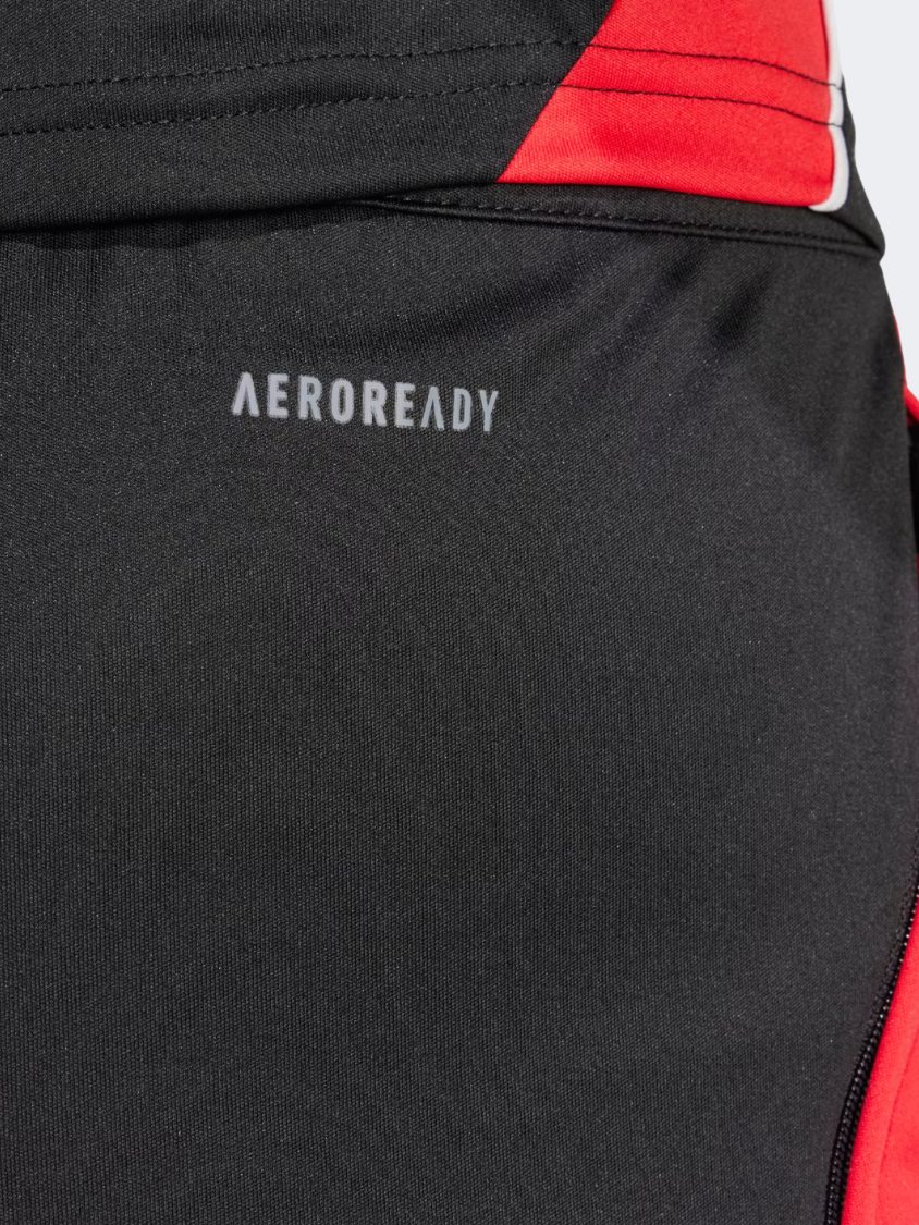 Adidas Tiro 24 Slim Men Football Short Black/Pure Ruby