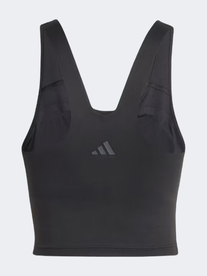 Adidas All Me Long Line Women Training Bra Black