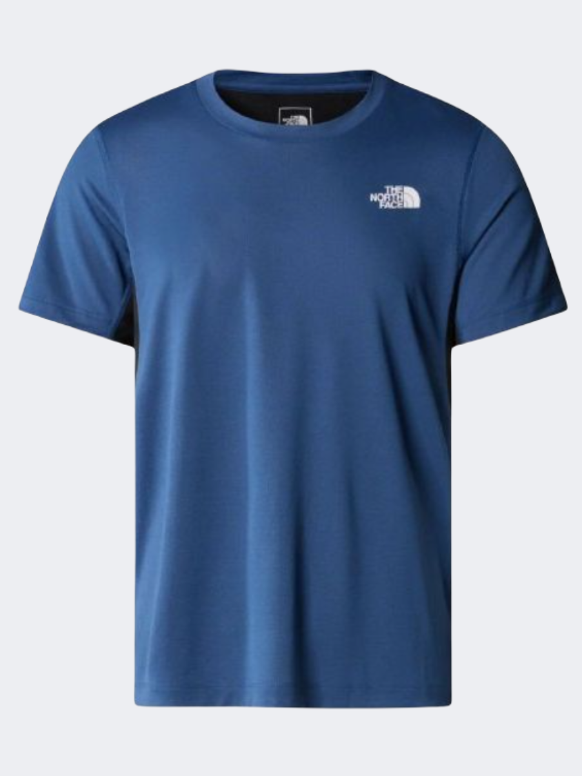 The North Face Lightbright Men Hiking T-Shirt Shady Blue/Black