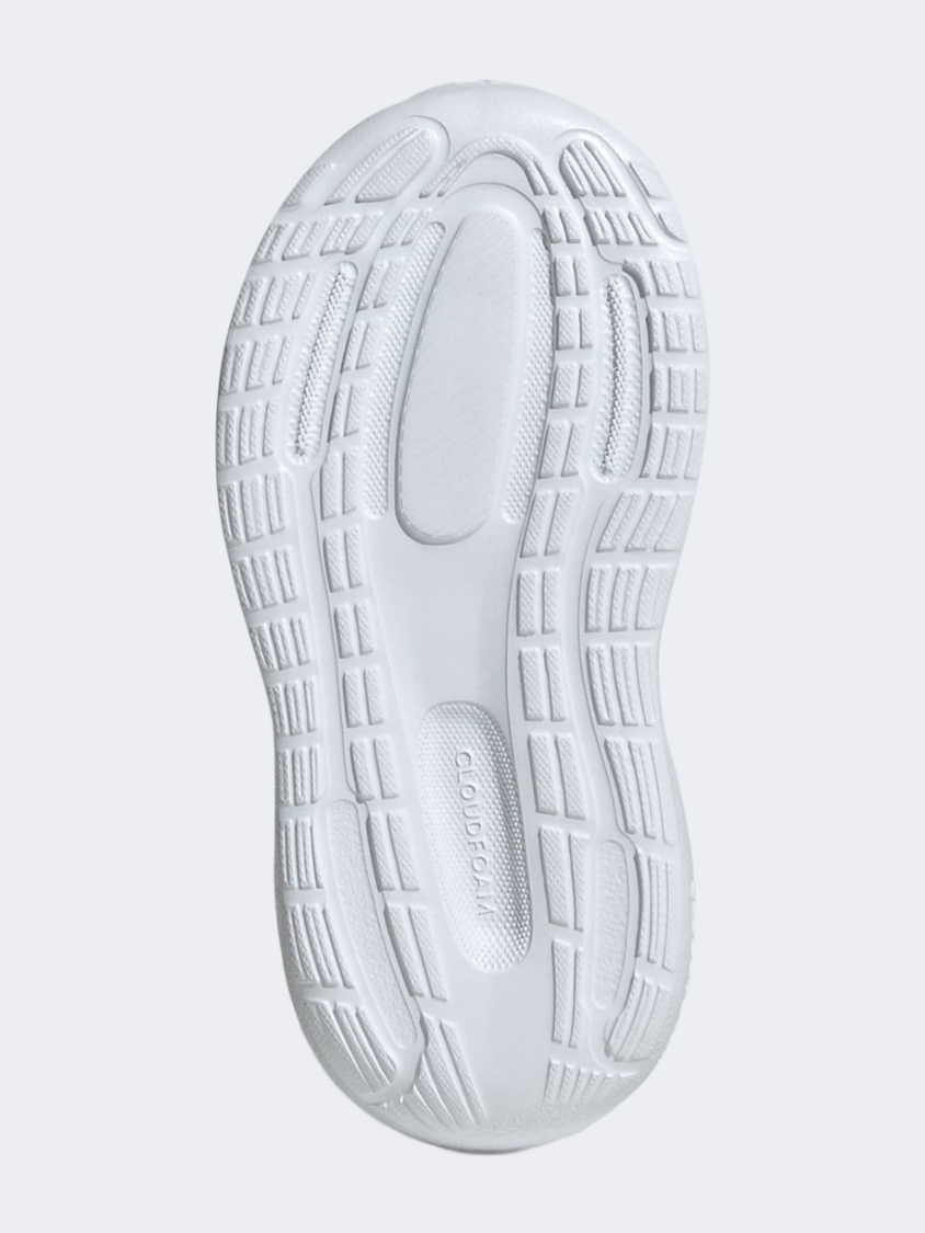 حذاء جري Adidas Runfalcon 5 للأطفال الأولاد أسود/أبيض سحابي