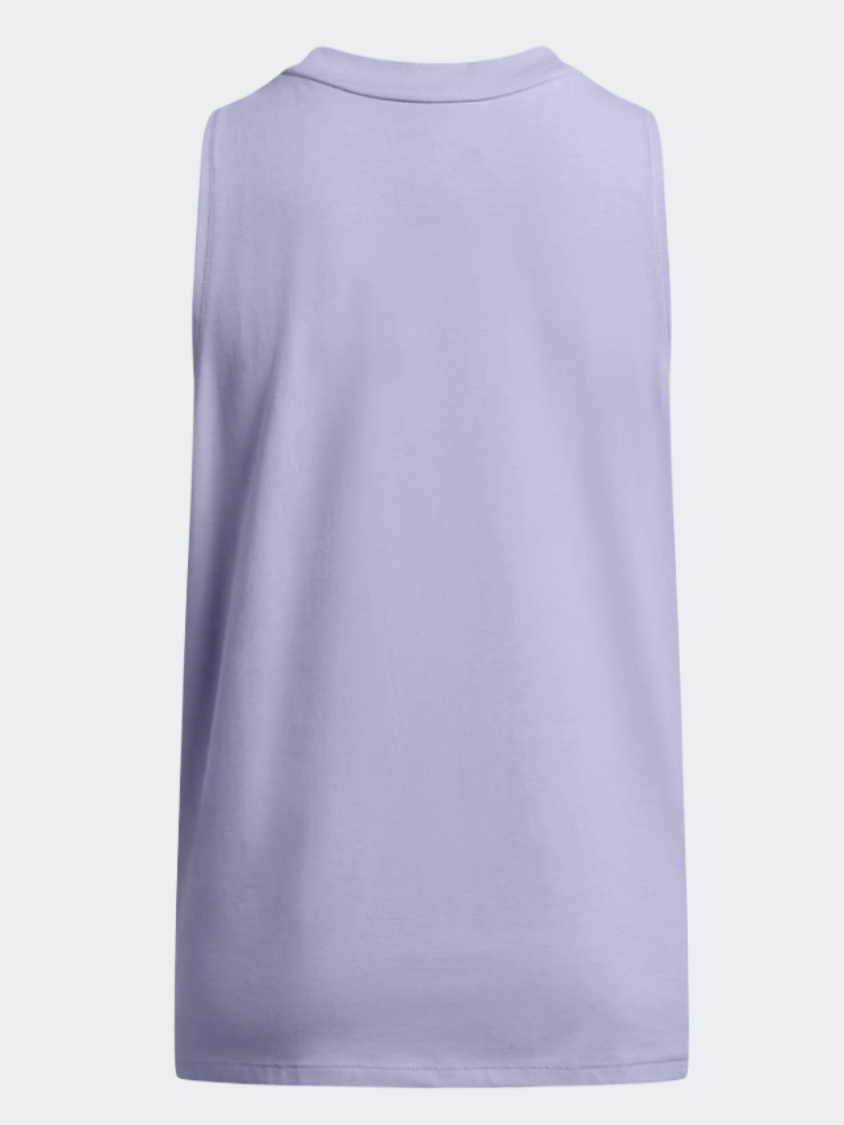 Under Armour Off Campus Muscle Women Lifestyle Tank Celeste/White