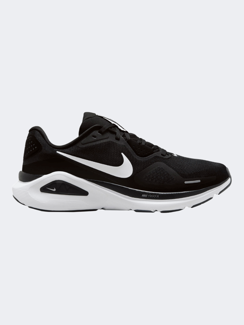 Nike Structure 26 Men Running Shoes Black/Grey/White
