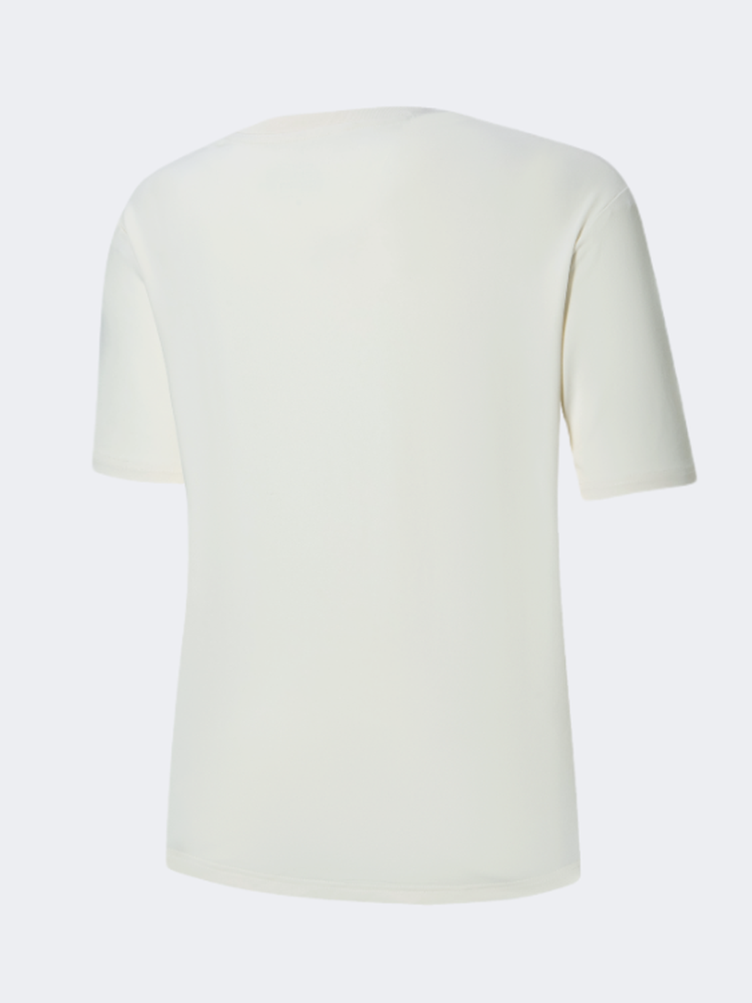 Erke Women Lifestyle T-Shirt Jelly White/Lilac