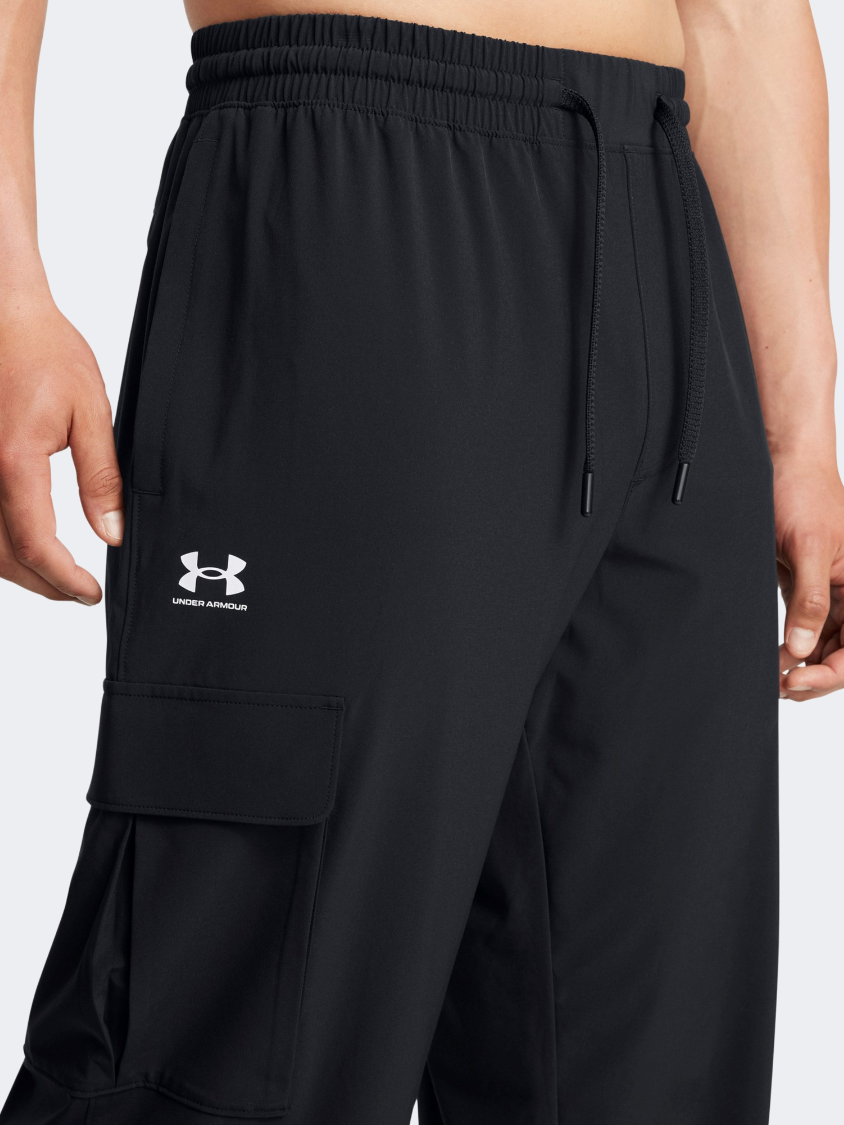 Under Armour Vibe Woven Cargo Men Lifestyle Pant Black/White
