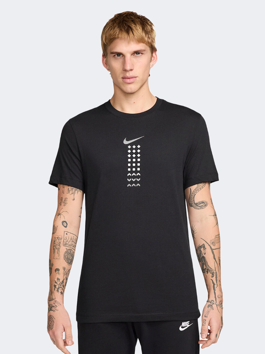 نايك سبورتسوير للرجال Lifestyle تي شيرت أسود