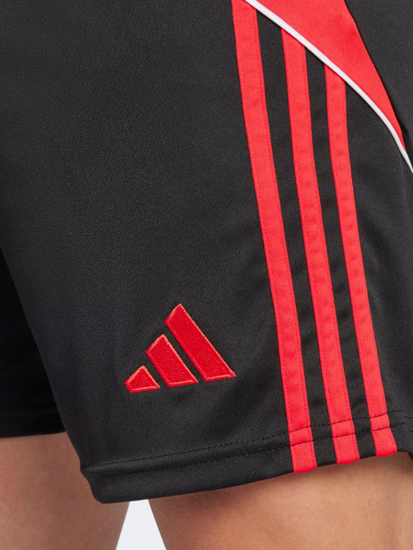 Adidas Tiro 24 Slim Men Football Short Black/Pure Ruby
