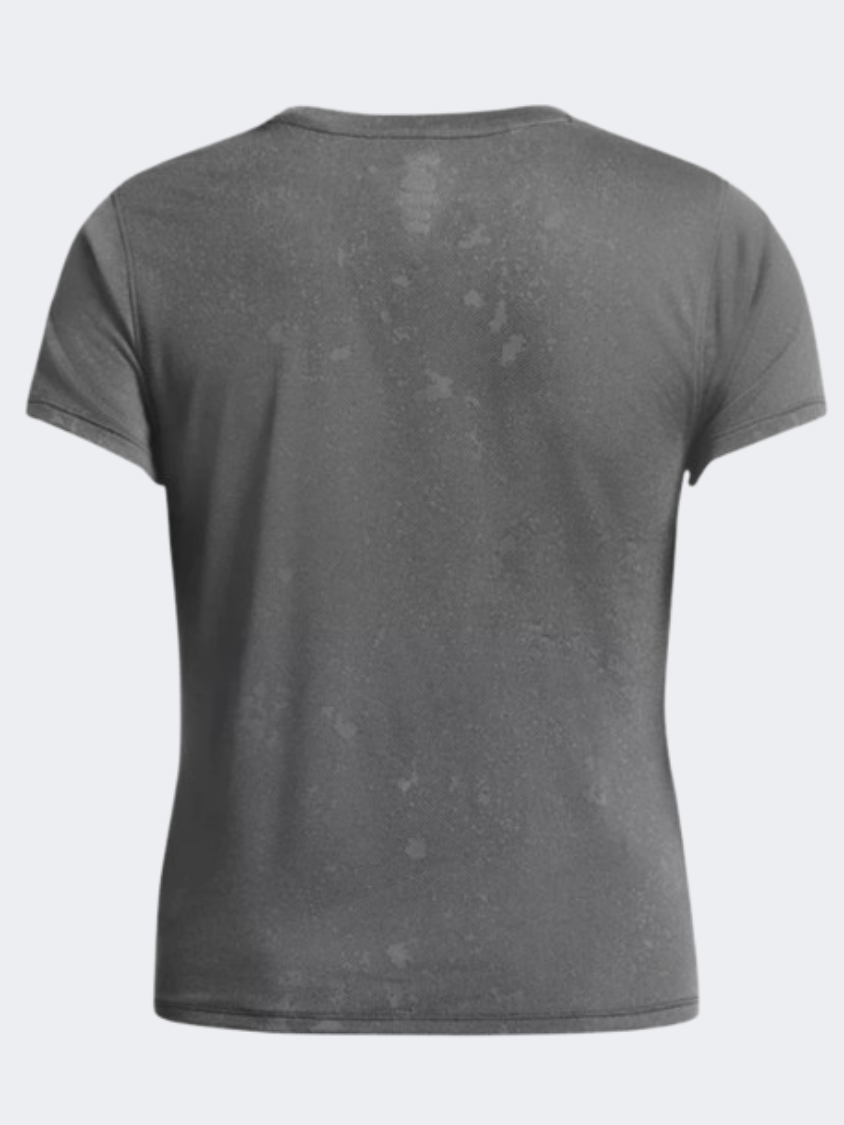 Under Armour Launch Splatter Women Running T-Shirt Castlerock