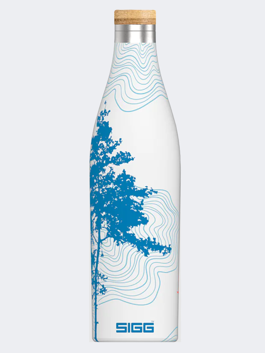Sigg Thermo Meridian Sumatra Tree 0.5 L Outdoor Water Bottle White/Blue