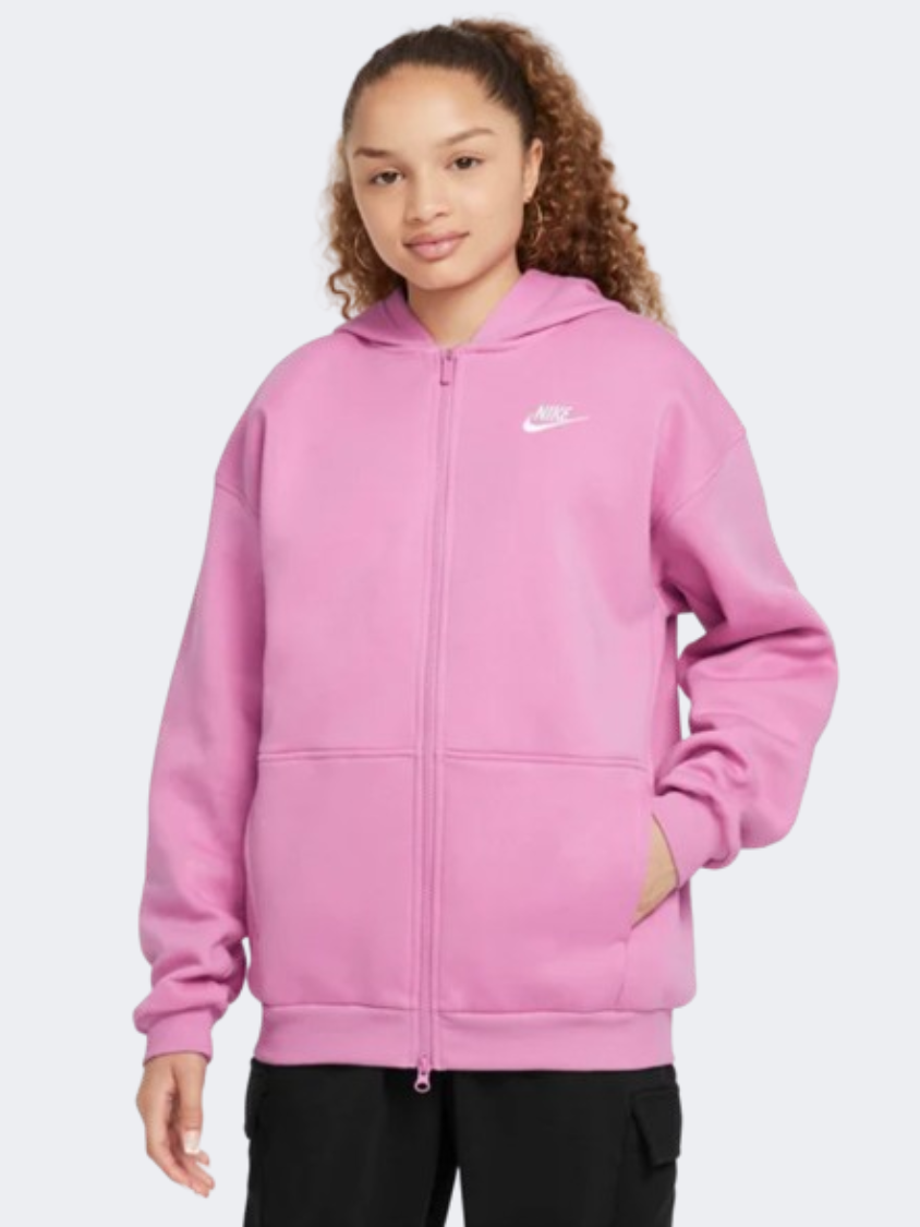 Fd2931-646 G Nsw Clb Flc Ovrszd Fz Lbr Flmng/Wht