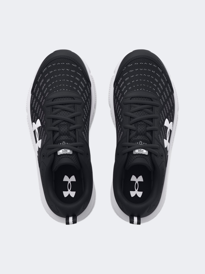 Under Armour Assert 10 Gs-Boys Running Shoes Black