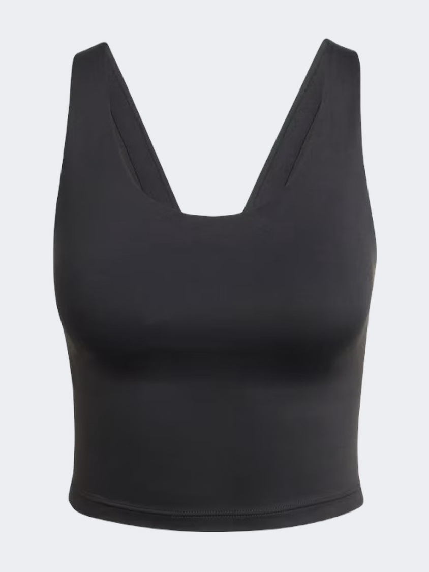 Adidas All Me Long Line Women Training Bra Black