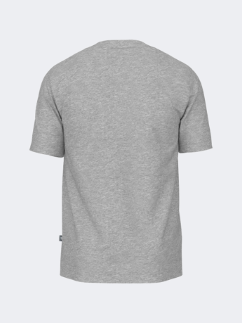 New Balance Cubed Logo Men Lifestyle T-Shirt Athletic Grey