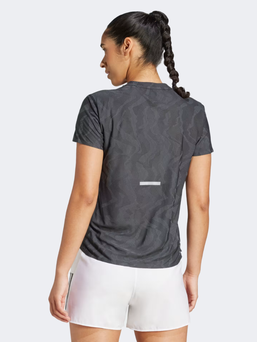 Adidas Ultimate Engineered Climacool+ Women Running T-Shirt Black